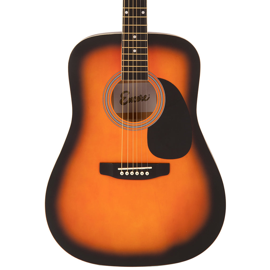 Encore EW100 Acoustic Guitar - Sunburst