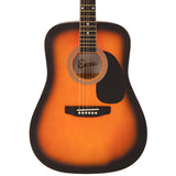 Encore EW100 Acoustic Guitar - Sunburst