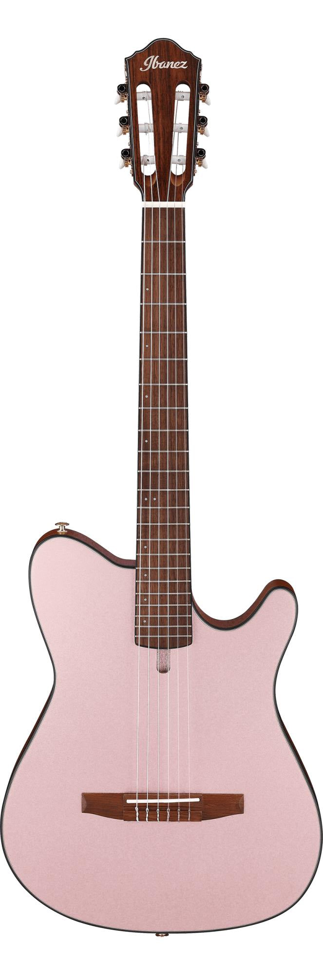 Ibanez FRH10N-RGF FRH Slimline Nylon String Electro-Acoustic Rose Gold Metallic Flat