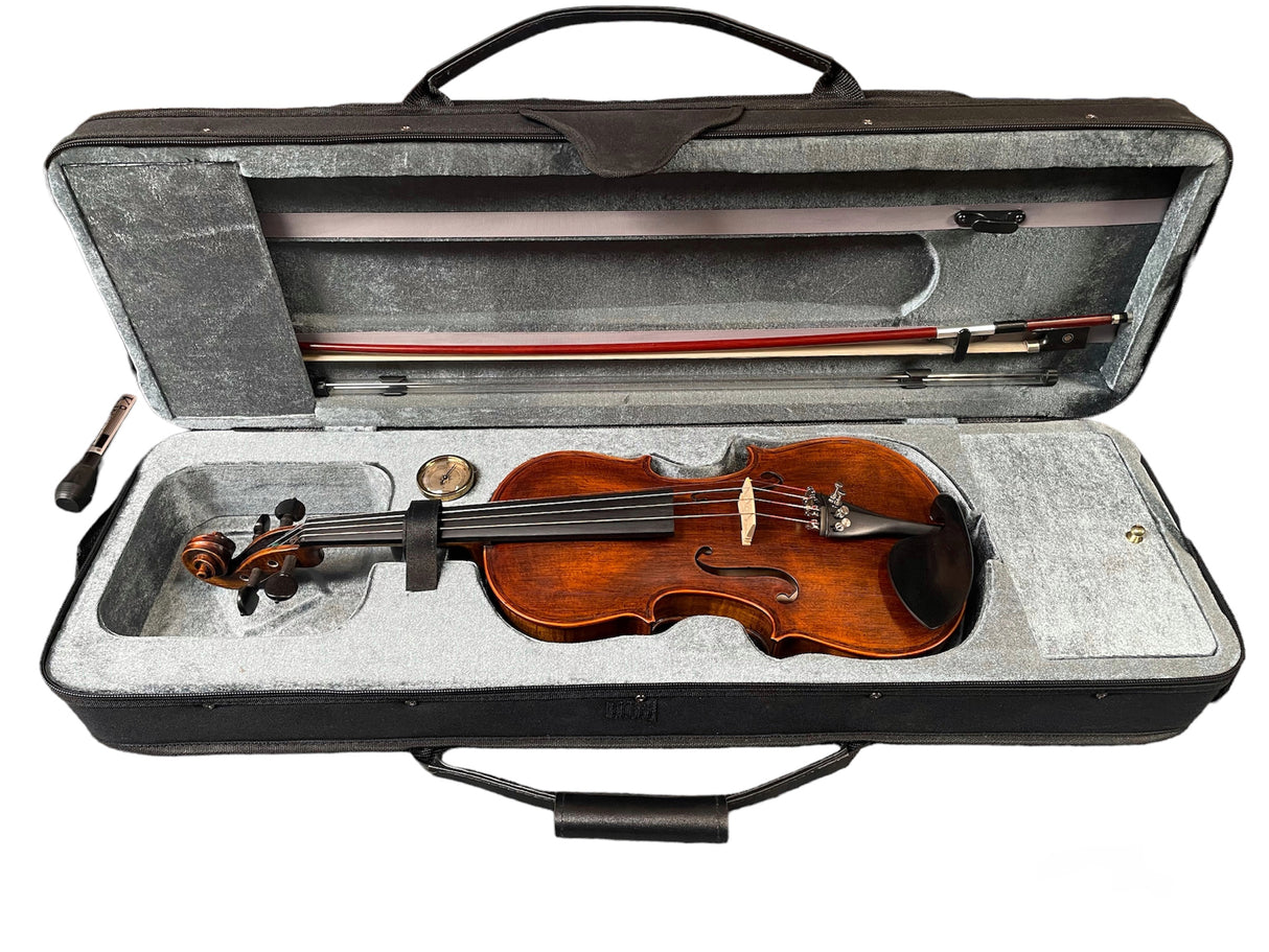 Arcadia Antiqued Violin 4/4 Outfit + Finetuners