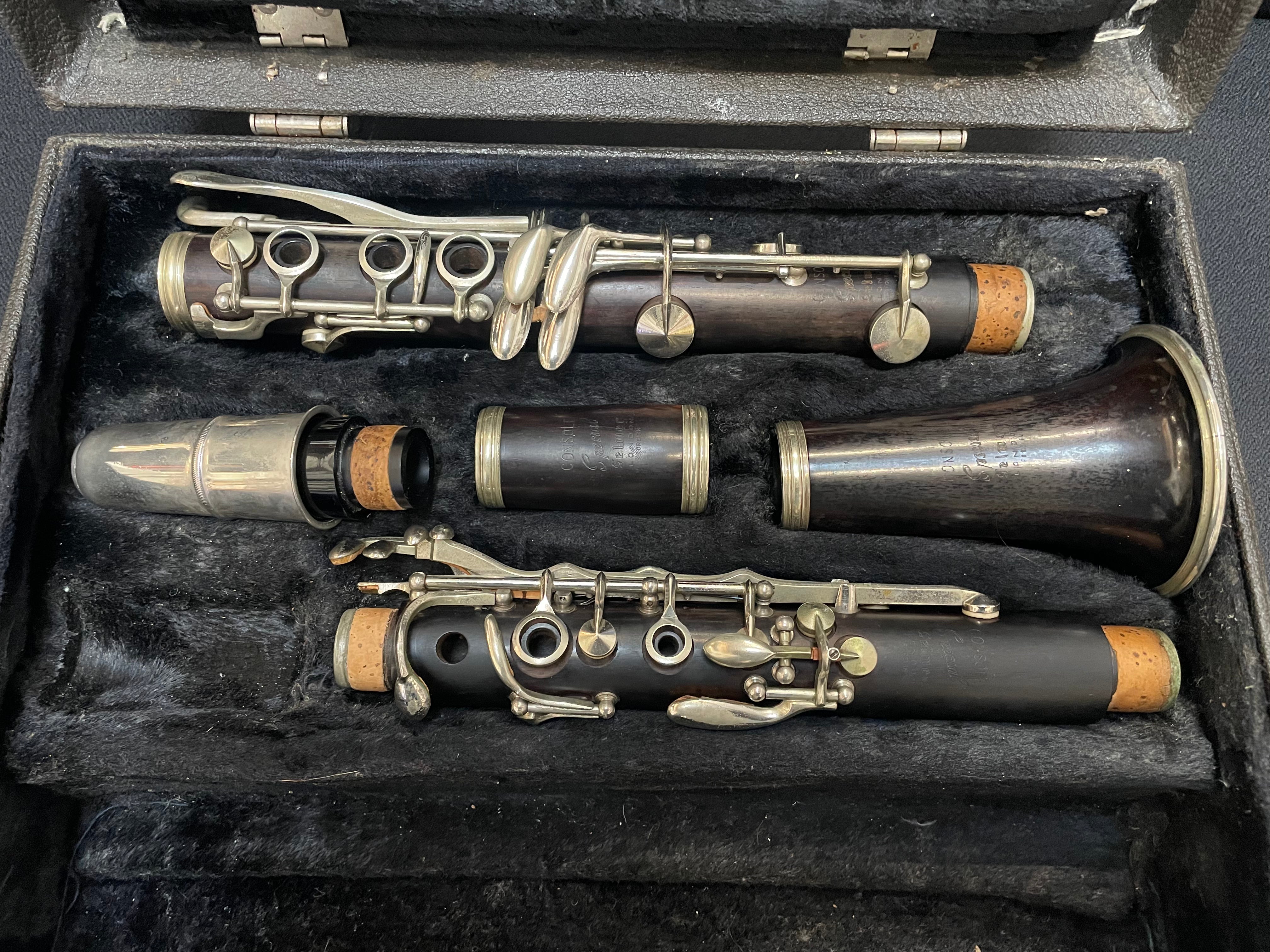 超希少 Selmer コンセール London刻印 1940年代製 クラリネットの通販