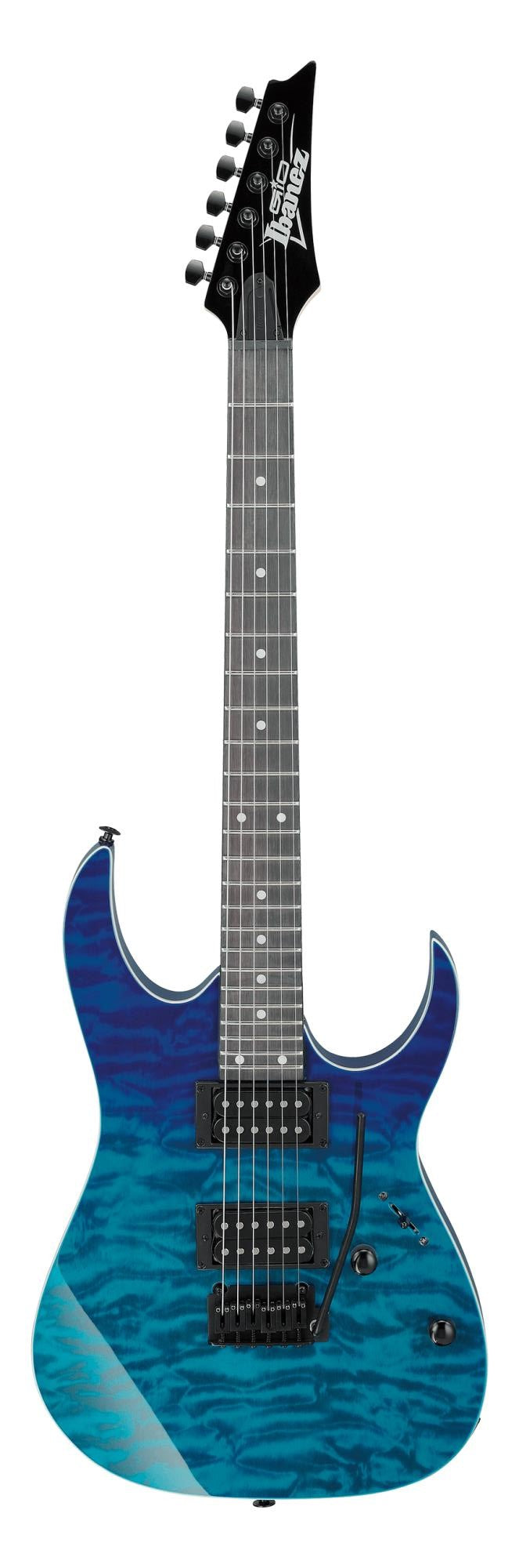 Ibanez GRG120QASP-BGD GIO Series Quilted Maple Blue Gradiation