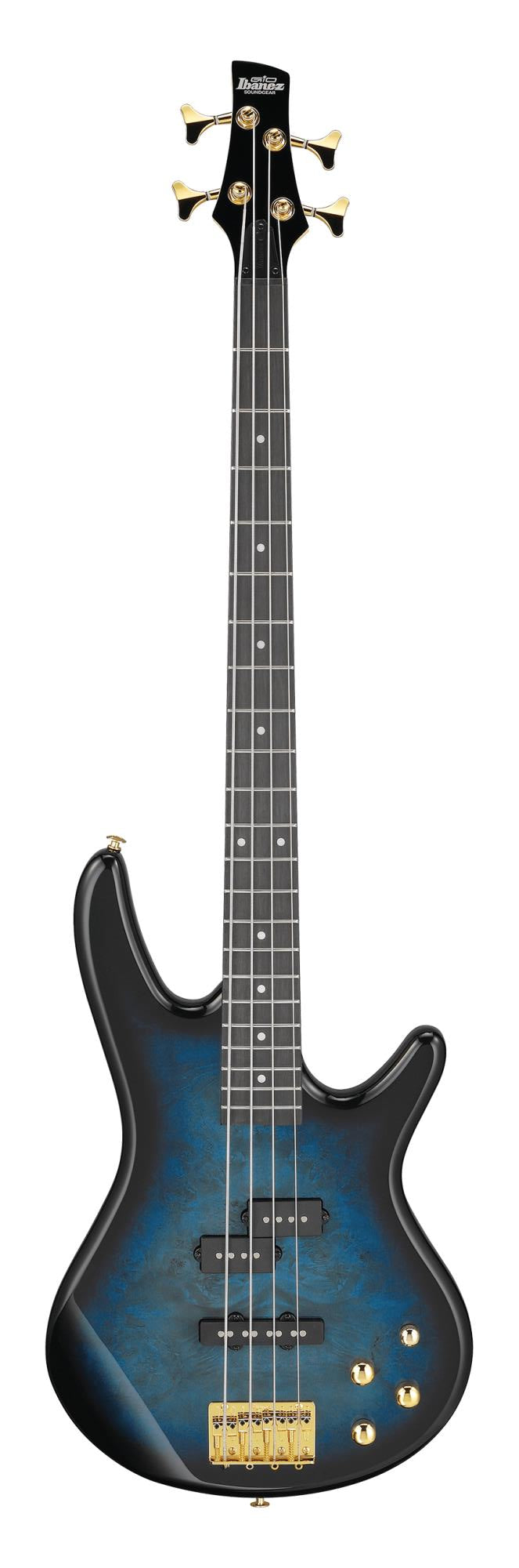 Ibanez GSR200PC-TMU GSR Series 4 String Bass Transparent Marine Burst
