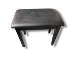 Piano Stool with storage Polished Black