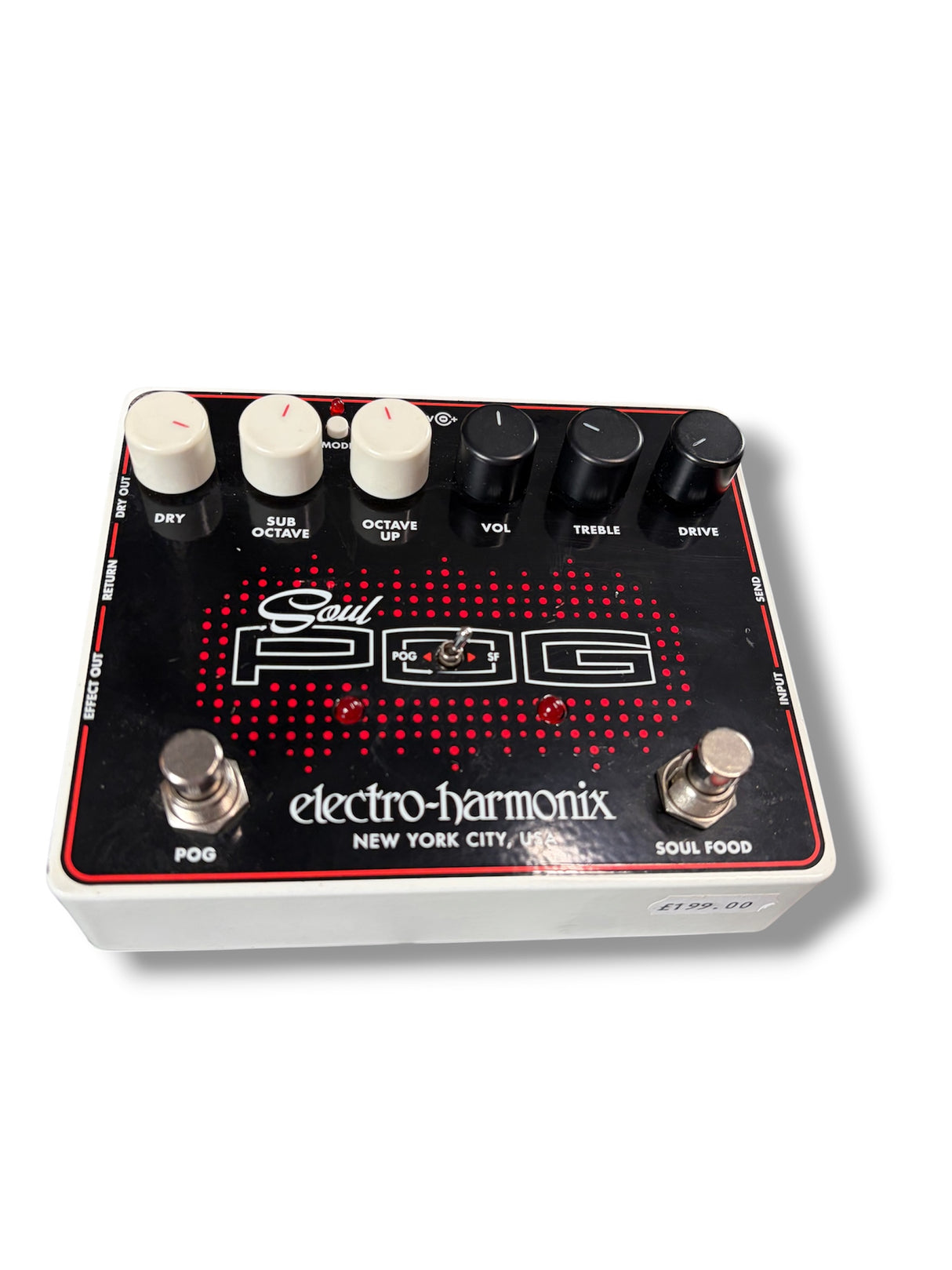 Electro-Harmonix Soul POG Overdrive / Octave Multi-Effect