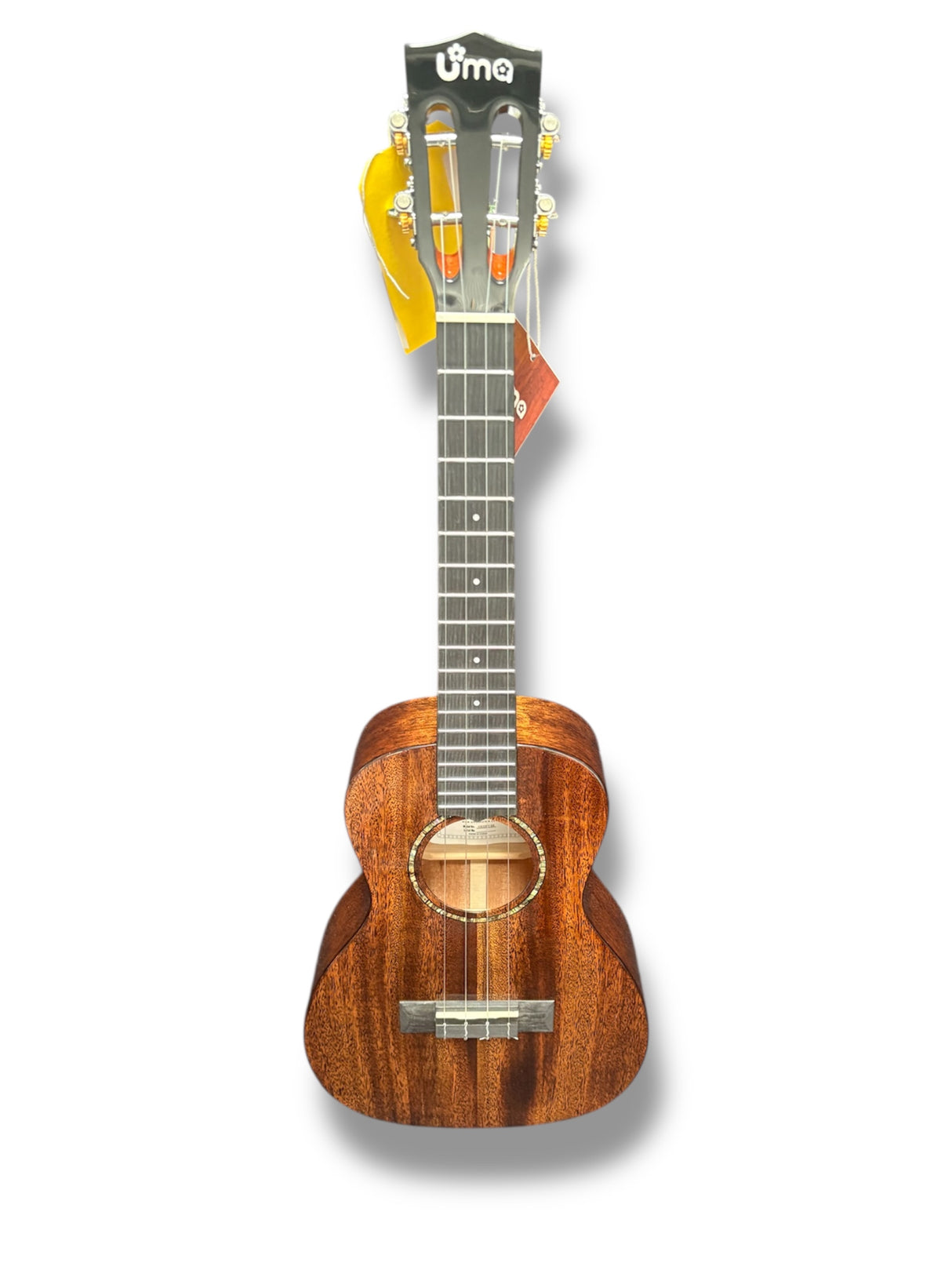 Uma UK-20ST Solid Mahogany Tenor Ukulele Black