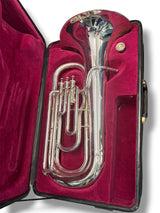 Besson 3-Valve Eb Tuba Silver Plated Finish