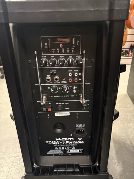 KAM Portable 12" Speaker with Bluetooth 800w