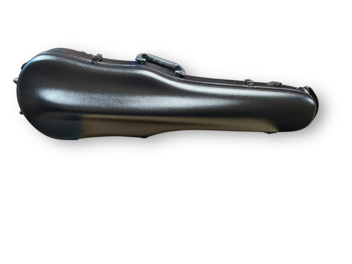 Polycarbonate Shaped Violin Case Matt Black