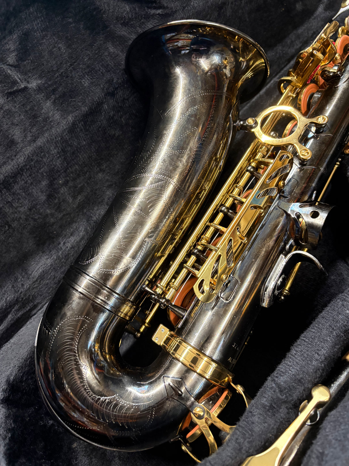 Artemis Alto Saxophone Outfit Black & Gold finish