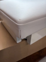 Yamaha Deluxe Polished White Piano Bench