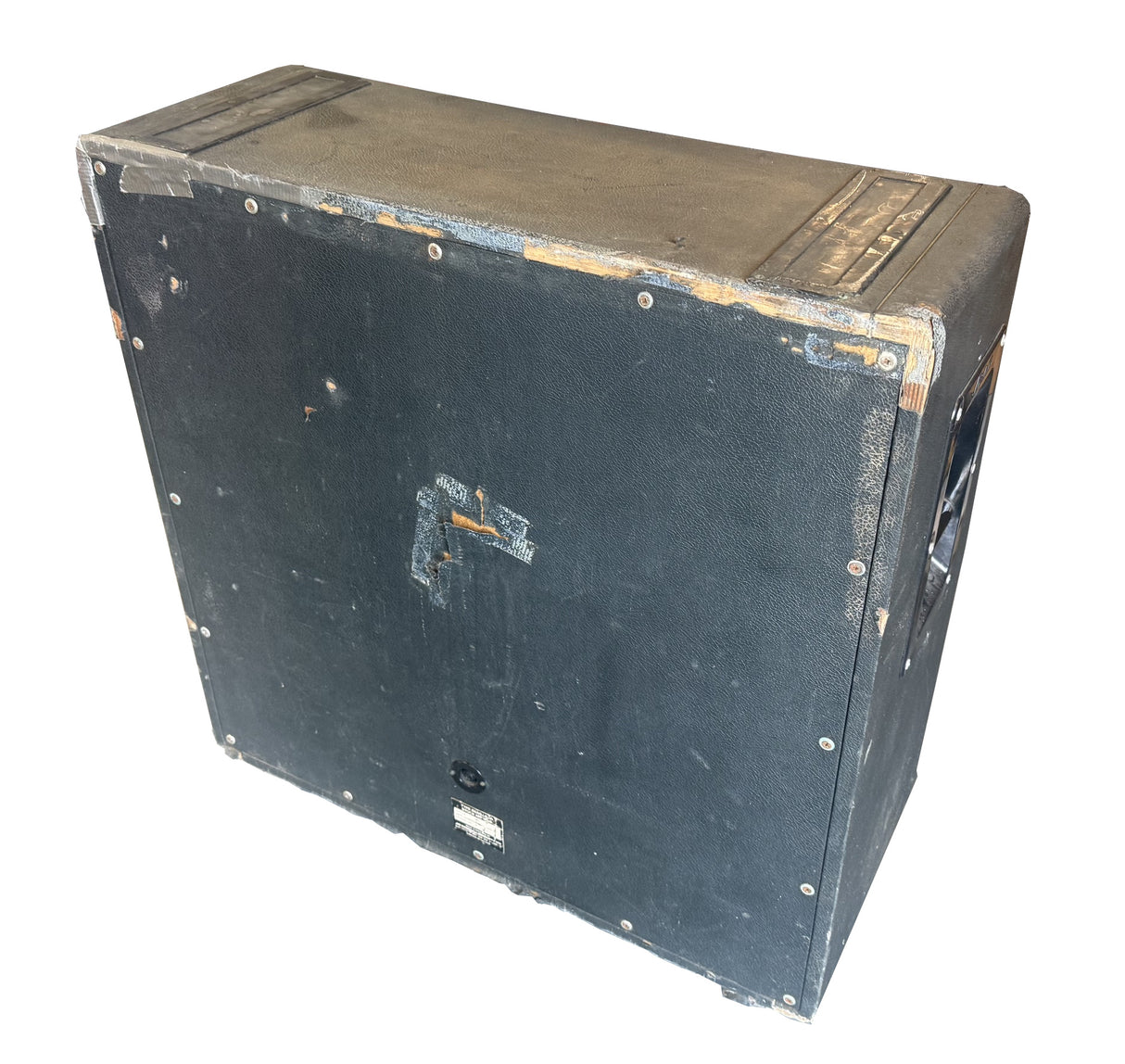 Marshall 1960A 4x12 Angled Speaker Cabinet With Greenback Speakers 1973