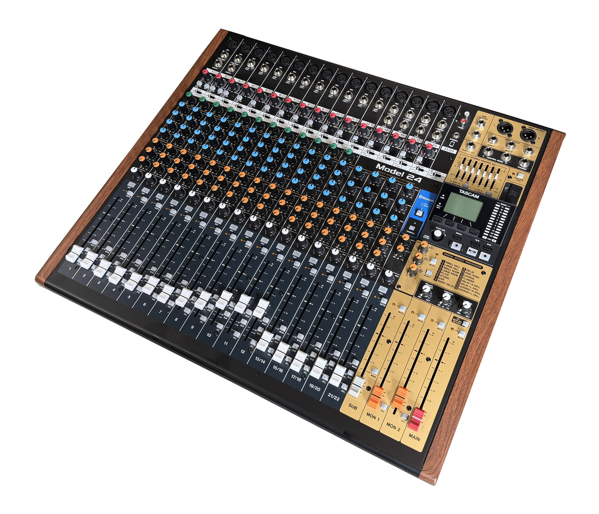 Tascam Model 24 Analogue Mixer With 24-Track Recorder