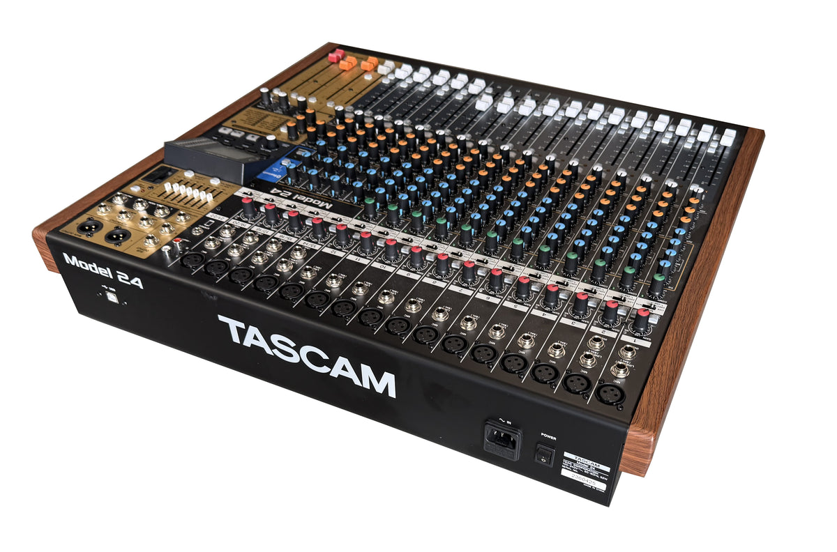 Tascam Model 24 Analogue Mixer With 24-Track Recorder