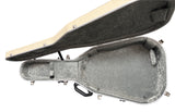 Hiscox Dreadnought Acoustic Hard Case White and Silver