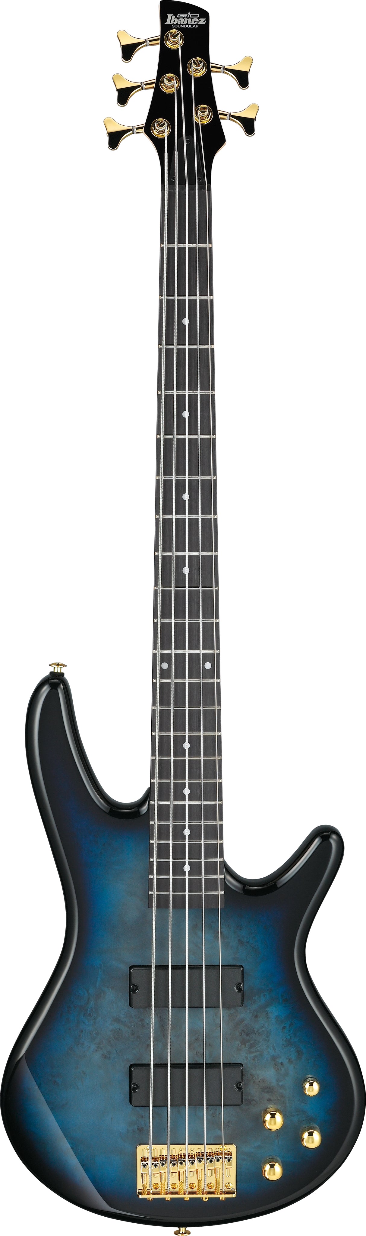 Ibanez GSR205PC-TMU GSR 5-String Bass Transparent Marine Burst