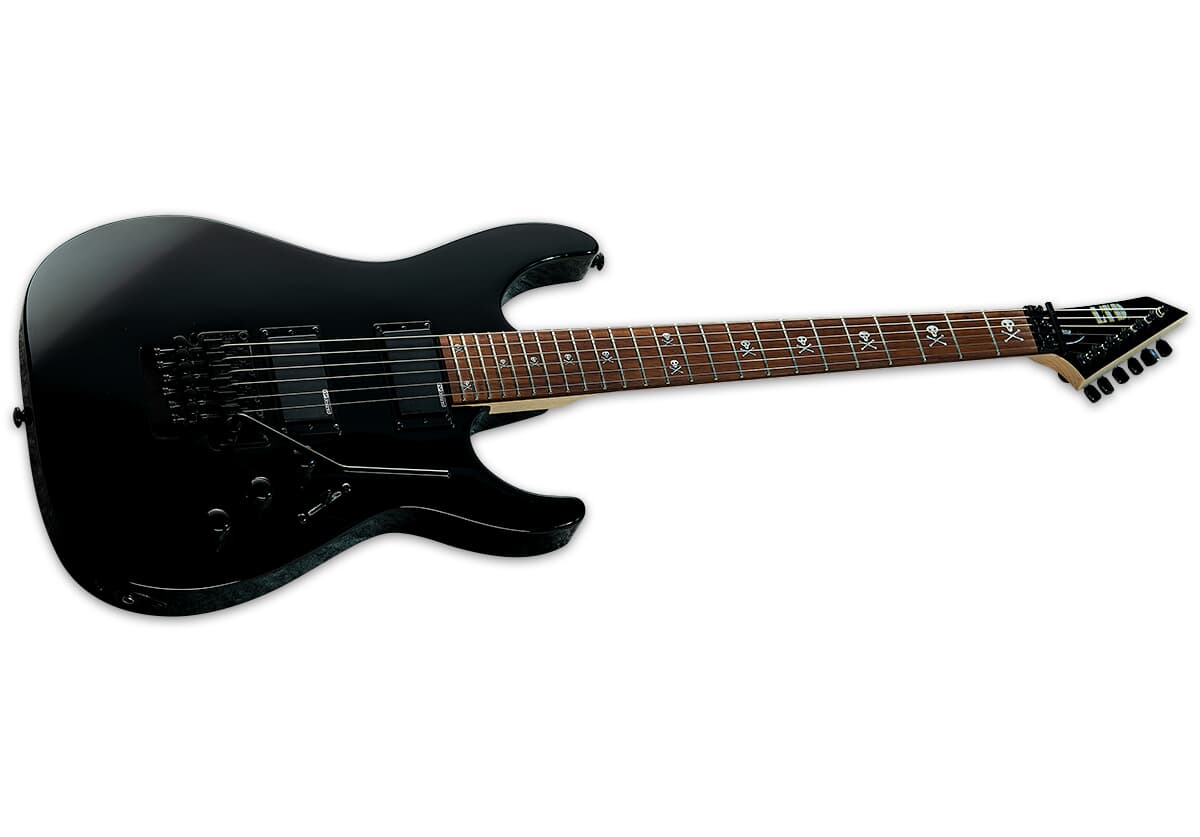 ESP LTD KH-202 BLK Kirk Hammett Signature Black