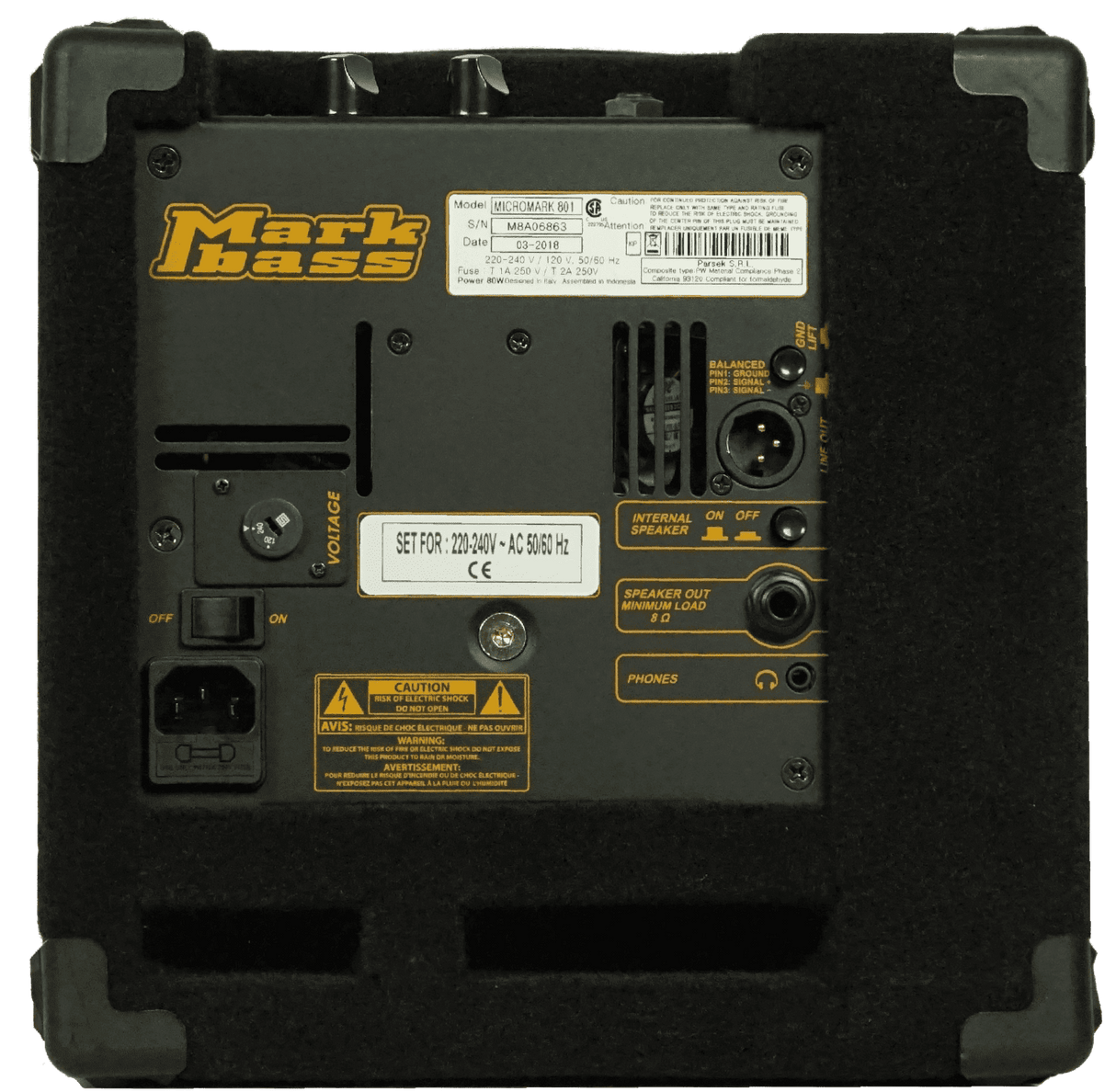 Markbass Micromark 801 1x8 Bass Combo