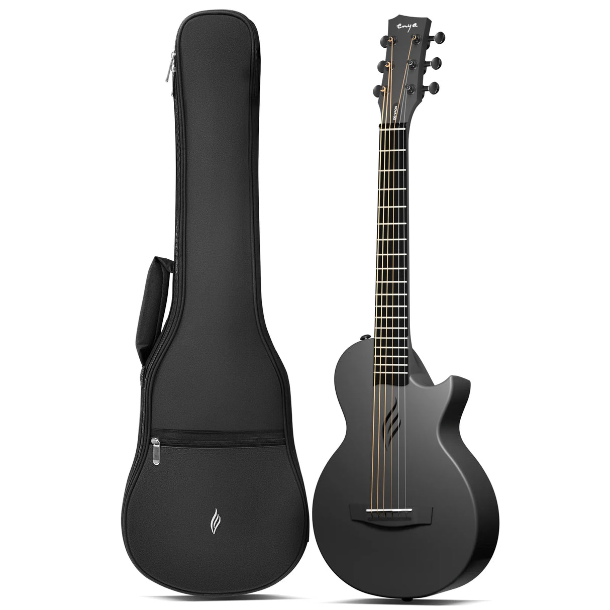 Enya Nova Go Mini Black Electric Guitar Outfit