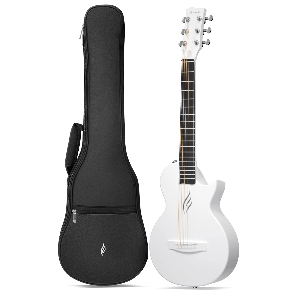 Enya Nova Go Mini White Electric Guitar Outfit
