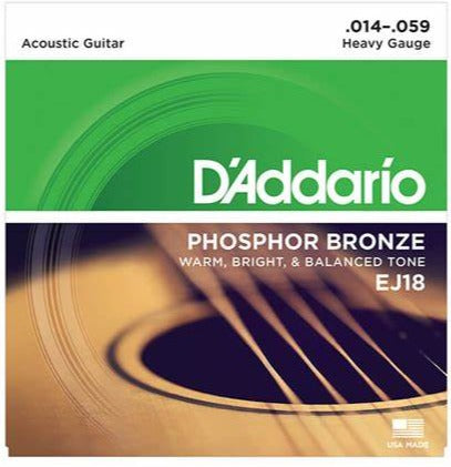 D Addario EJ18 Phosphor Bronze 14-59 Heavy