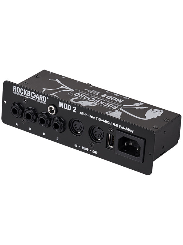 RockBoard MOD 2 - All-in-one Patchbay - TS/TRS MIDI and USB