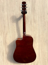 Lorenzo Flame Series Dreadnought Cutaway Electro-Acoustic