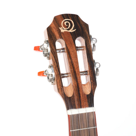 Snail S60C MK2 - All Solid Flamed Koa Gloss Concert Ukulele