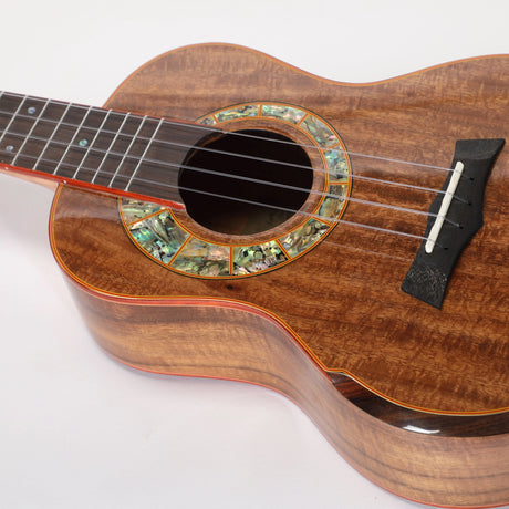 Snail S60T MK2 Tenor All Solid Flamed Koa Ukulele