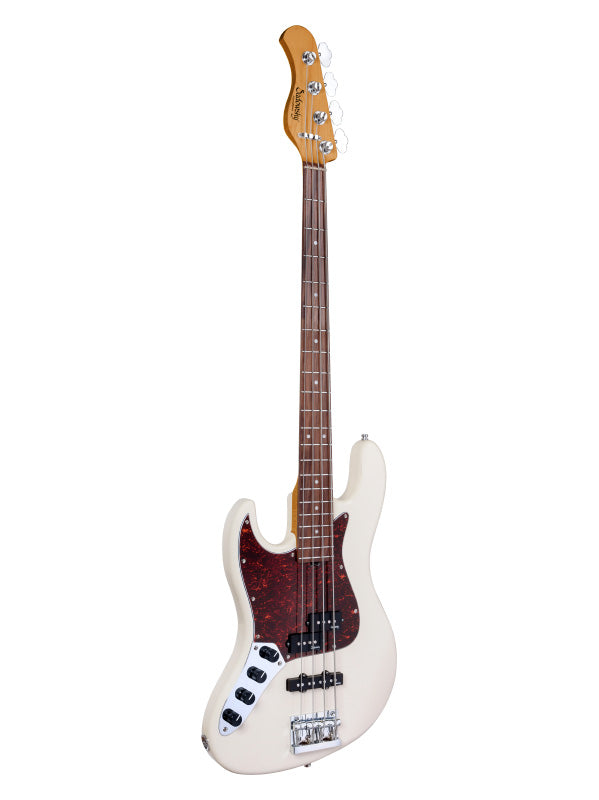 Sadowsky MetroExpress 21 Fret Hybrid PJ 4 string Left Hand - Olympic White Morado