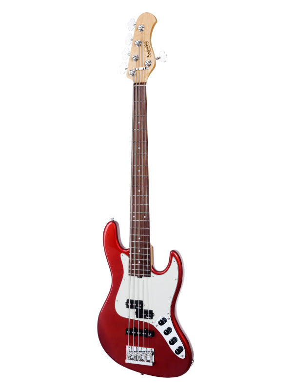Sadowsky MetroExpress 21 Fret Hybrid PJ 5 string - Candy Apple Red Morado