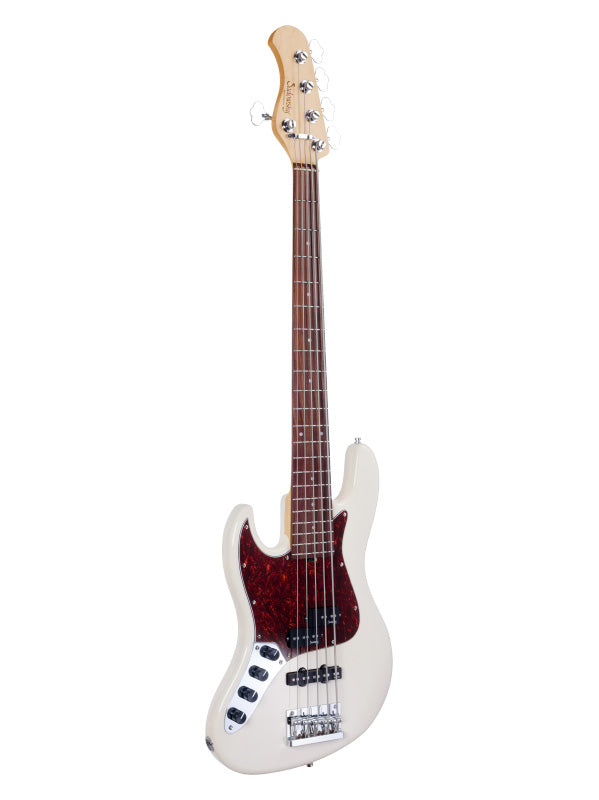Sadowsky MetroExpress 21 Fret Hybrid PJ 5 string Left Hand - Olympic White Morado