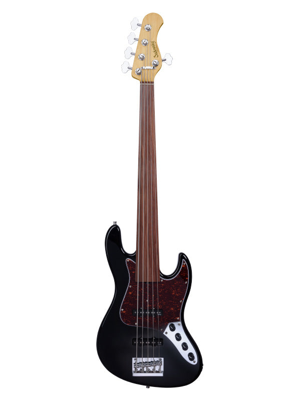 Sadowsky MetroExpress Standard JJ 5 string Fretless - Black Morado