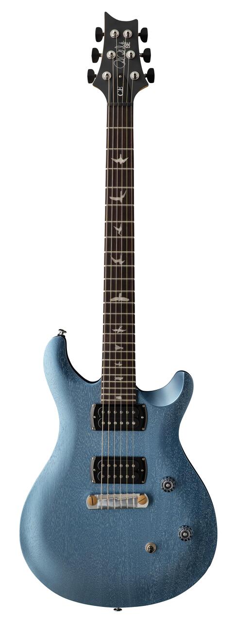 PRS SE CE24 Standard Stoptail Satin Ice Blue Metallic 2026