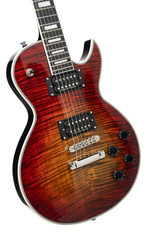 Cort CR300 Deluxe Flaming Burst