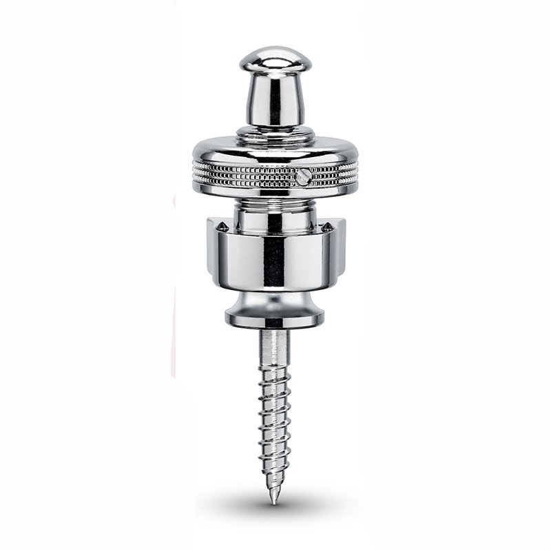 Schaller S-Lock Strap Locks - Chrome