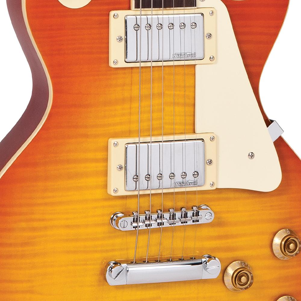 Vintage V100 ReIssued Electric Guitar  Honeyburst