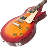 Vintage V100NB ReIssued Electric Guitar  Unbound Cherry Sunburst