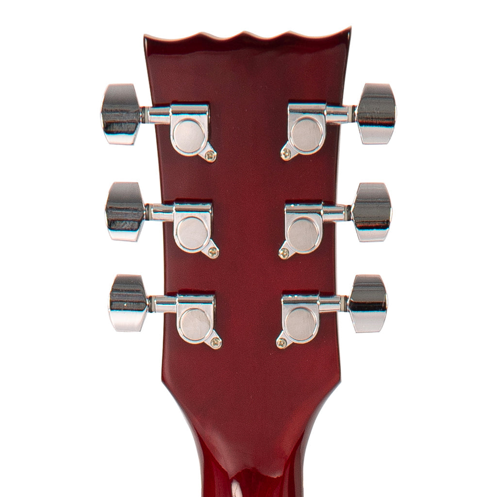 Vintage V10 Coaster Series Electric Guitar Pack - Wine Red