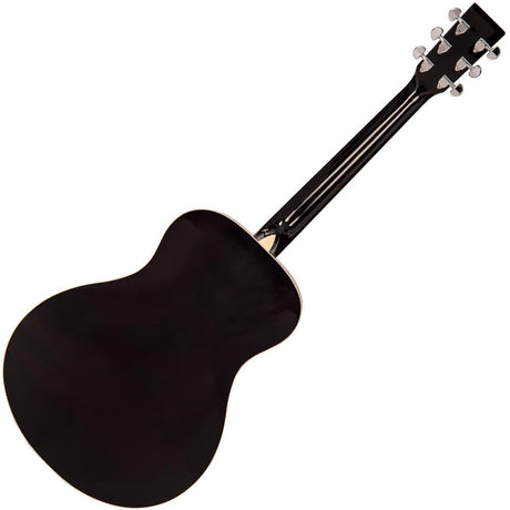 Vintage V300 Acoustic Folk Guitar Pack ~ Black