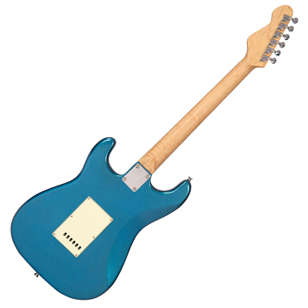 Vintage V60 Coaster Series Electric Guitar Pack - Candy Apple Blue