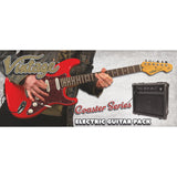 Vintage V60 Coaster Series Electric Guitar Pack - Boulevard Black