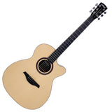 Vintage Statesboro Moonshine Orchestra Cutaway Acoustic Guitar - Natural Moonshine