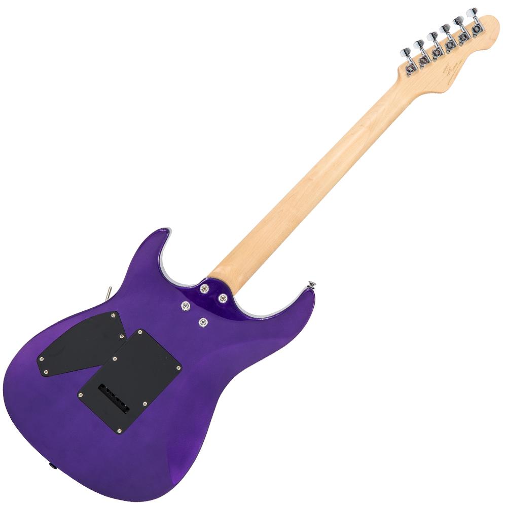 Vintage V6M24 Electric Guitar Pasadena Purple