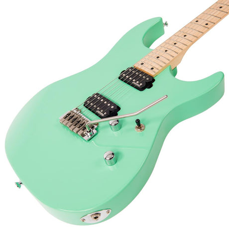 Vintage V6M24 Reissued Electric Guitar Ventura Green