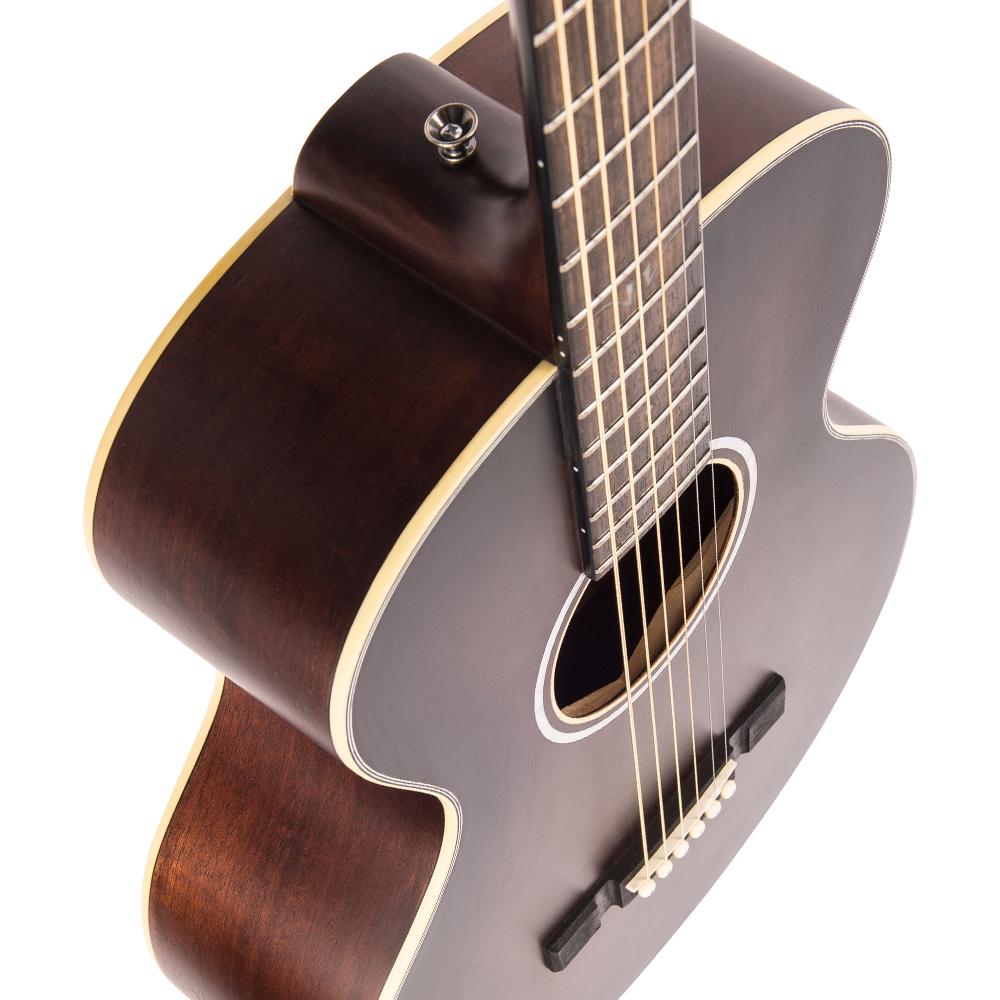 Vintage  Historic Series Parlour Acoustic Guitar Aged Finish