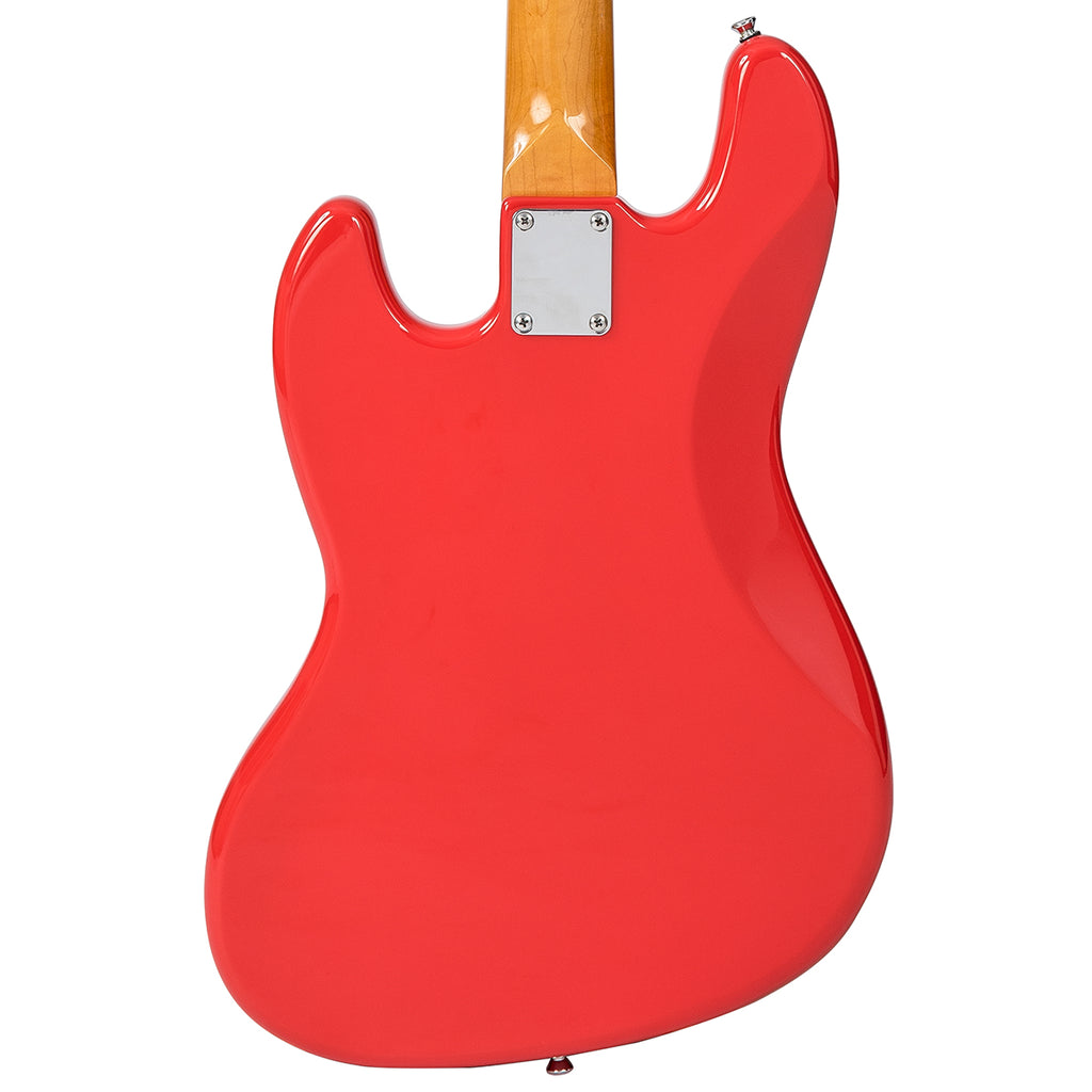 Vintage VJ74 Reissued Bass Firenza Red