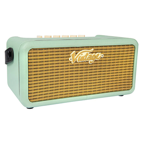 Vintage Retro 15W Guitar Amplifier with DSP - Mint Green