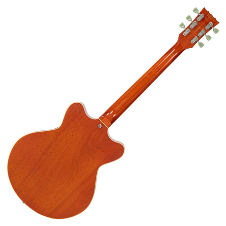 Vintage REVO Series Superthin Guitar Amberburst