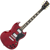 Vintage VS6 ReIssued Electric Guitar Cherry Red